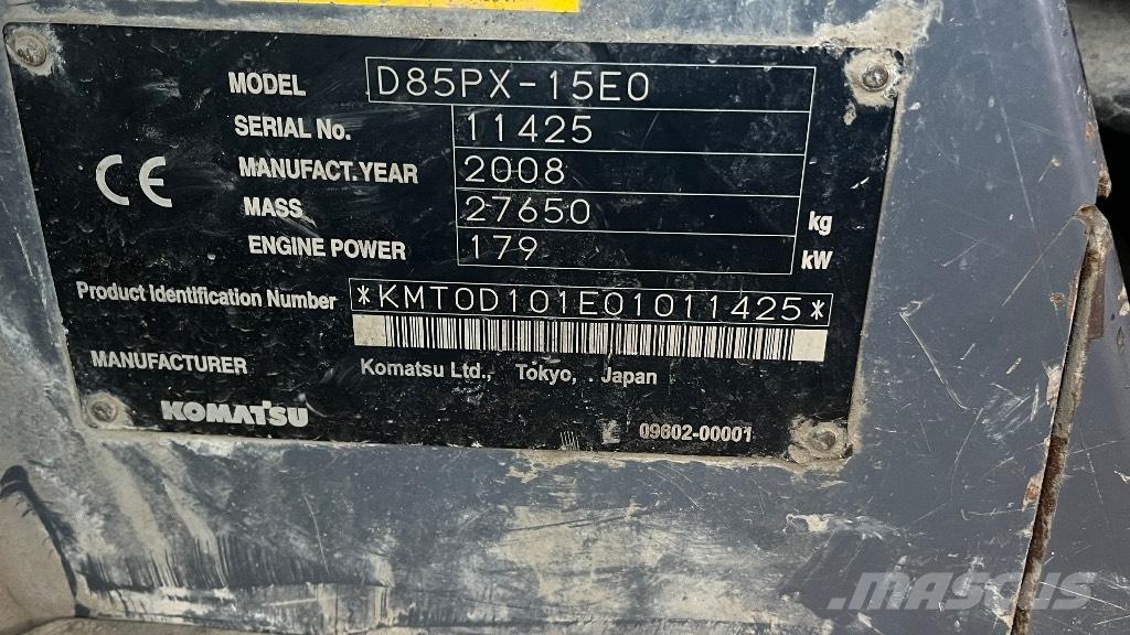 Komatsu Px85-13 Pásové dozéry