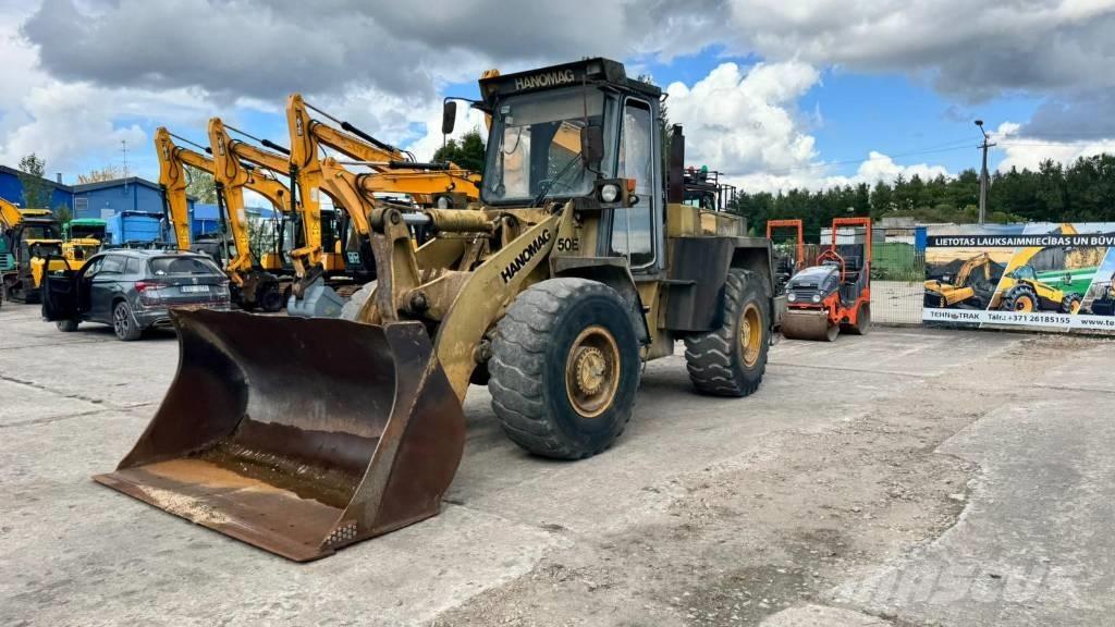 Hanomag 50 E Kolesové nakladače