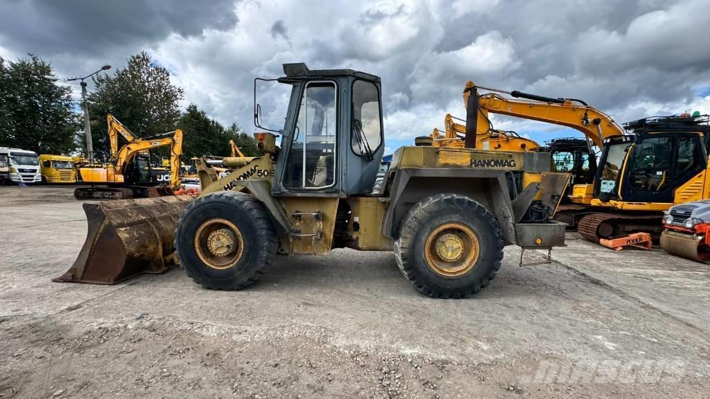 Hanomag 50 E Kolesové nakladače