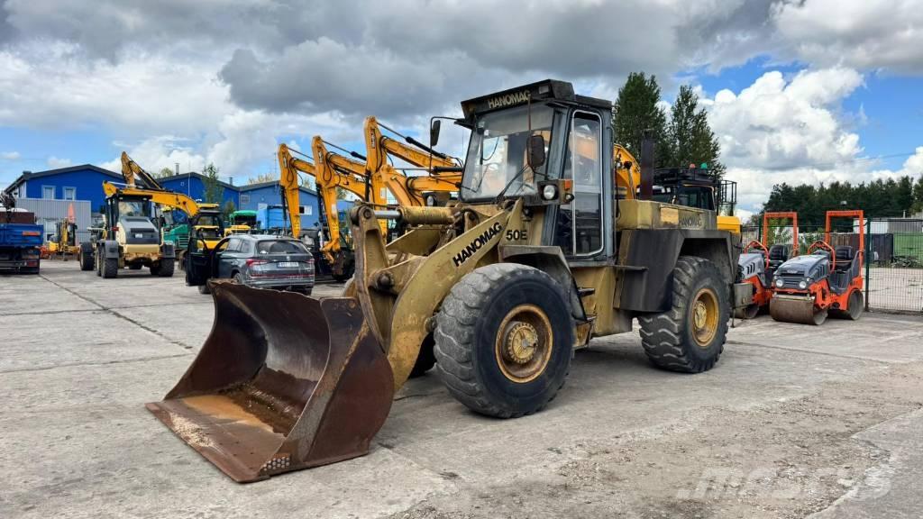 Hanomag 50 E Kolesové nakladače