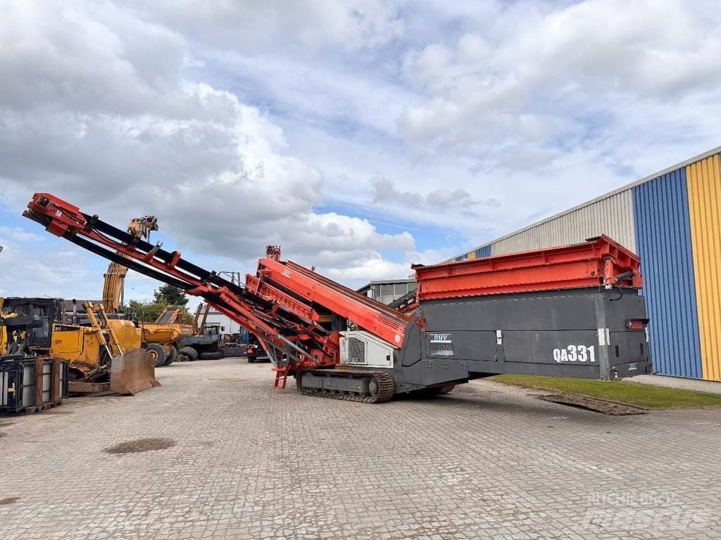 Sandvik QA331 NVT Mobilné triediče