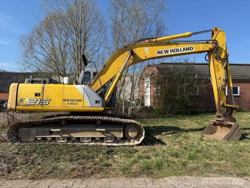 New Holland E215 Pásové rýpadlá
