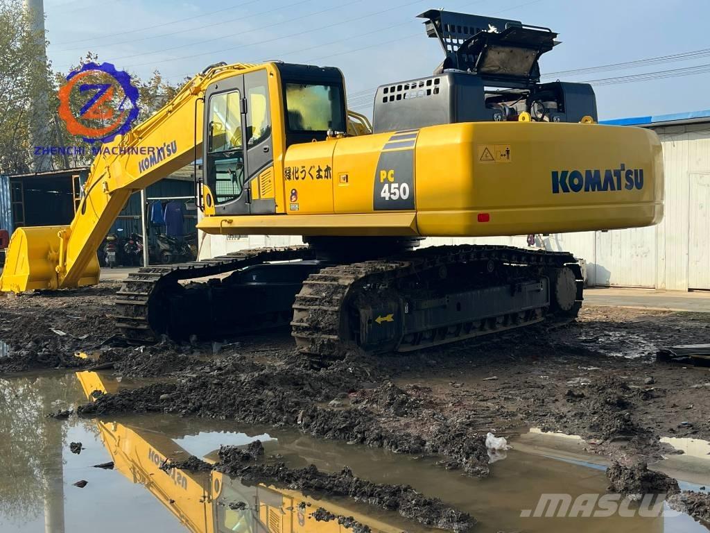 Komatsu PC 450 Pásové rýpadlá