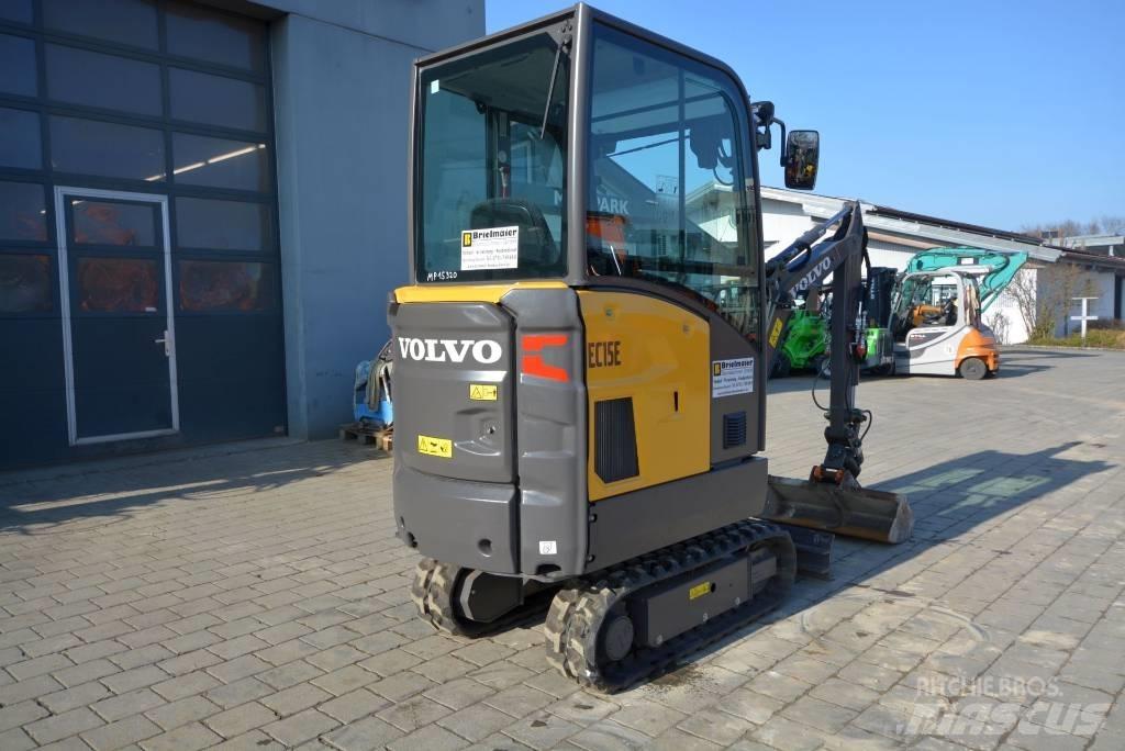 Volvo EC 15 E Mini rýpadlá < 7t