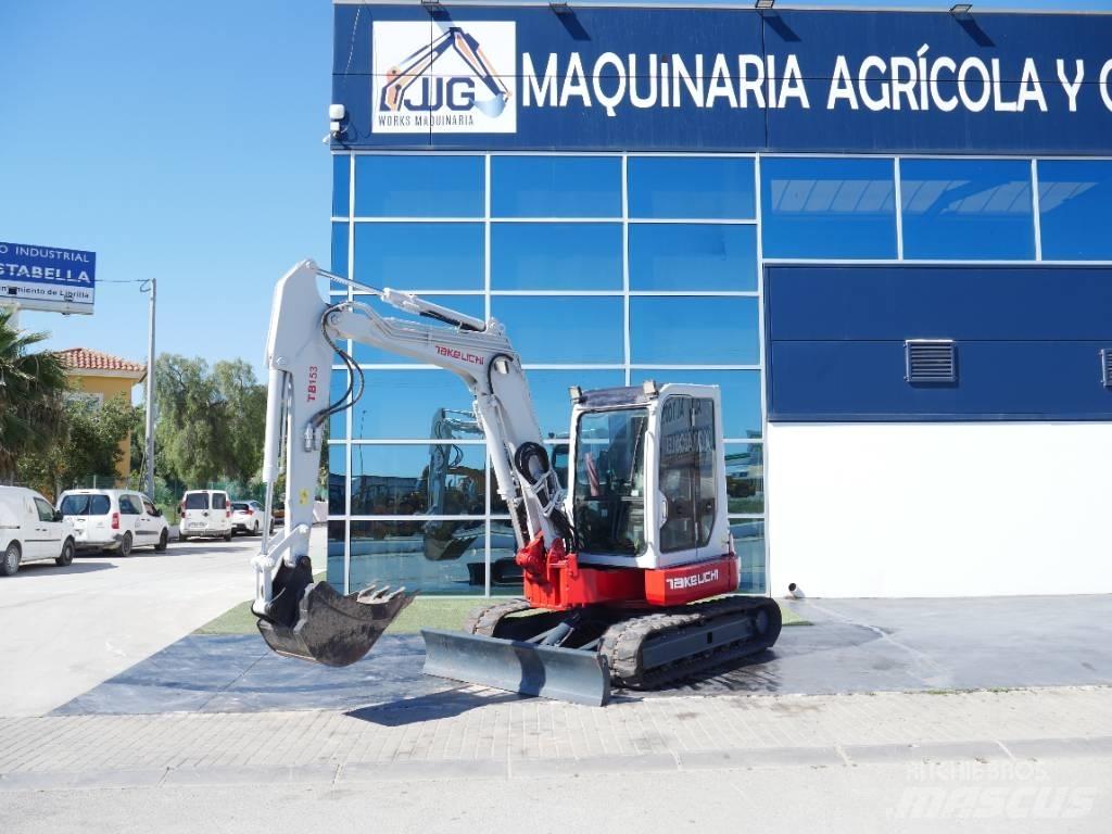 Takeuchi TB 153 FR Mini rýpadlá < 7t