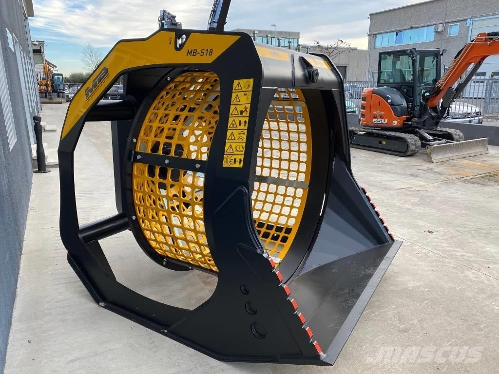 MB Crusher MB-S18 S4 Ďalšie príslušenstvo a komponenty