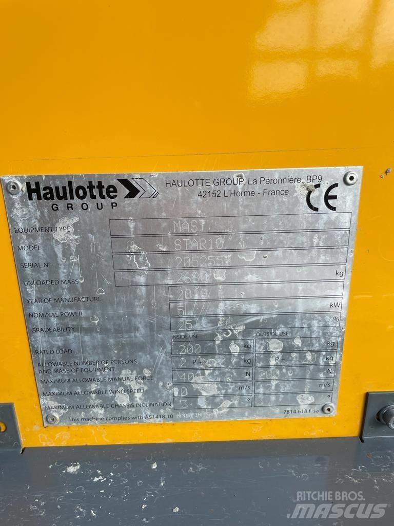 Haulotte Star 10 Vertikálne stĺpové výťahy
