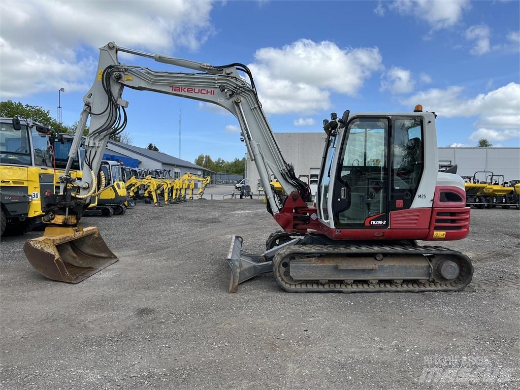 Takeuchi TB 290 Midi rýpadlá 7 t - 12 t