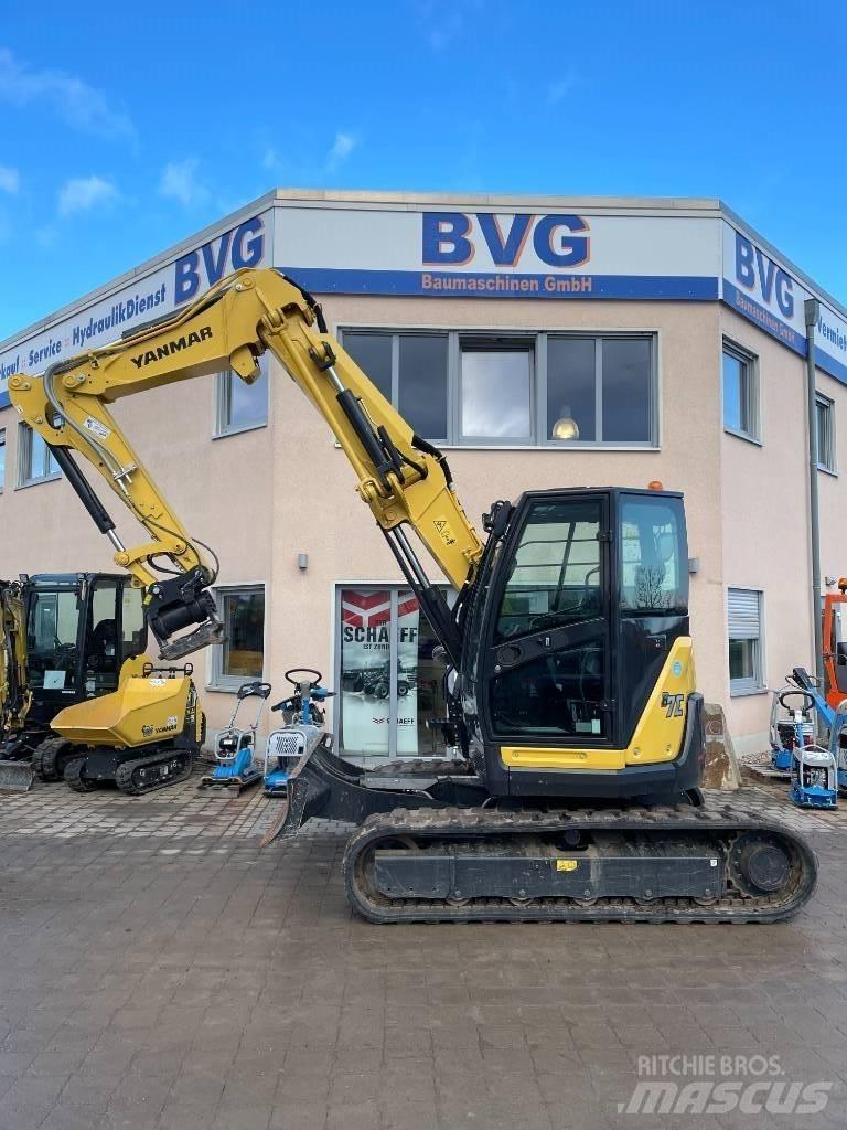 Yanmar B7 Midi rýpadlá 7 t - 12 t