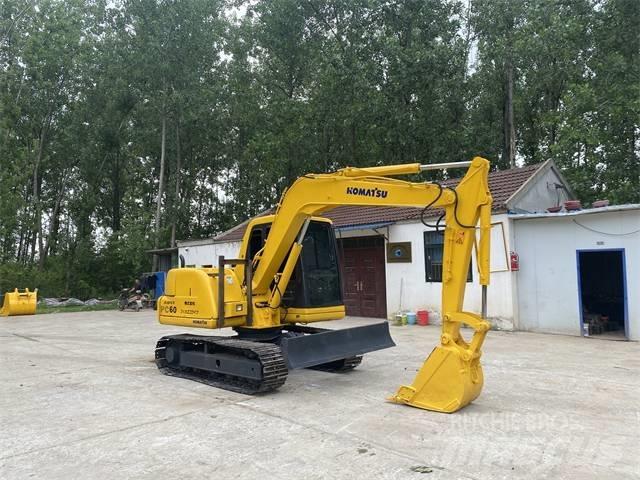 Komatsu PC60-7 Pásové rýpadlá