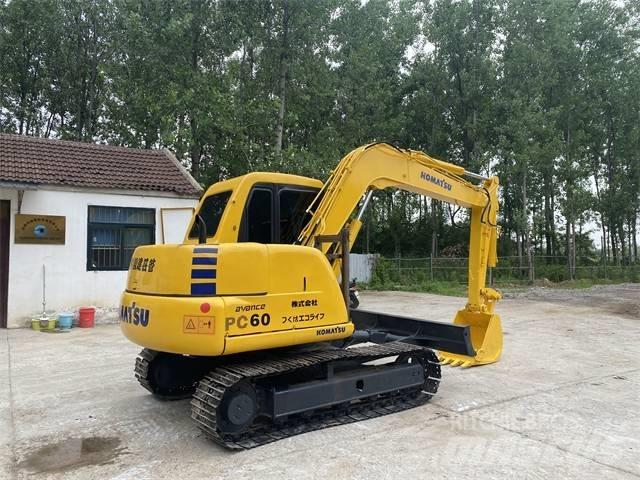 Komatsu PC60-7 Pásové rýpadlá