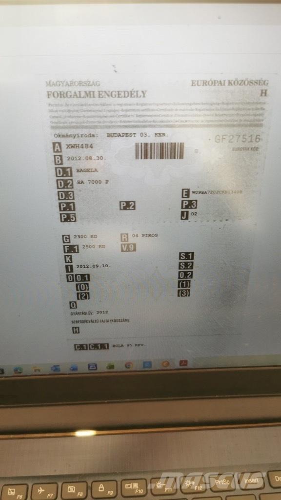 Bagela BA 7000 F Iné