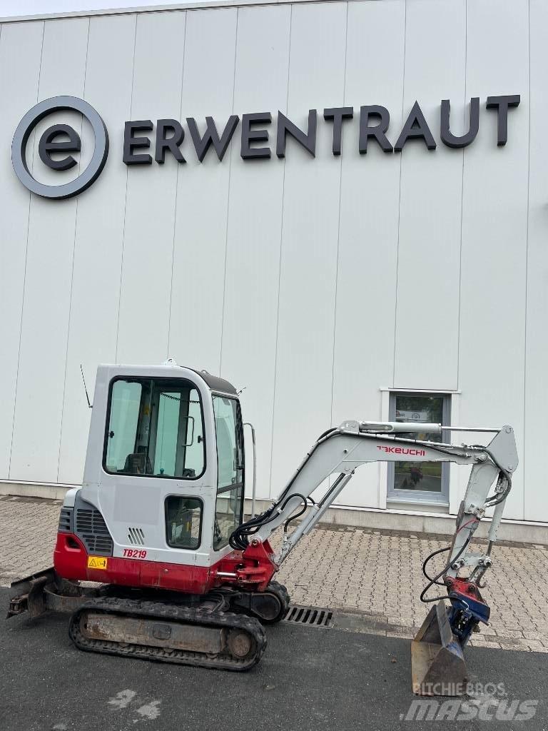 Takeuchi TB 219 A Mini rýpadlá < 7t