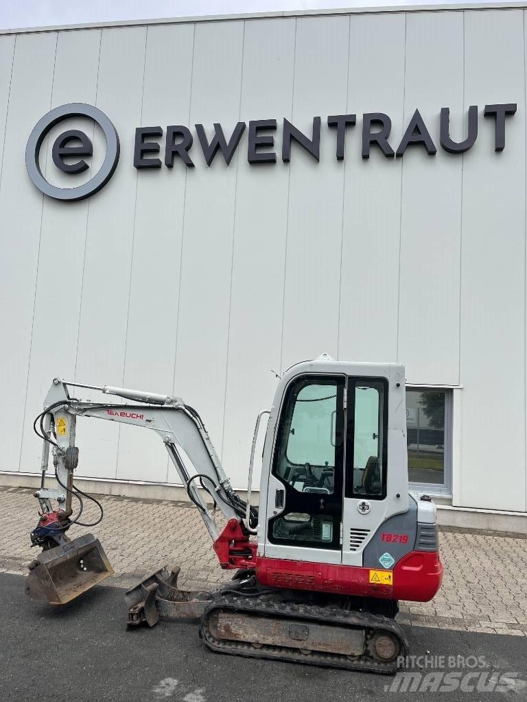 Takeuchi TB 219 A Mini rýpadlá < 7t