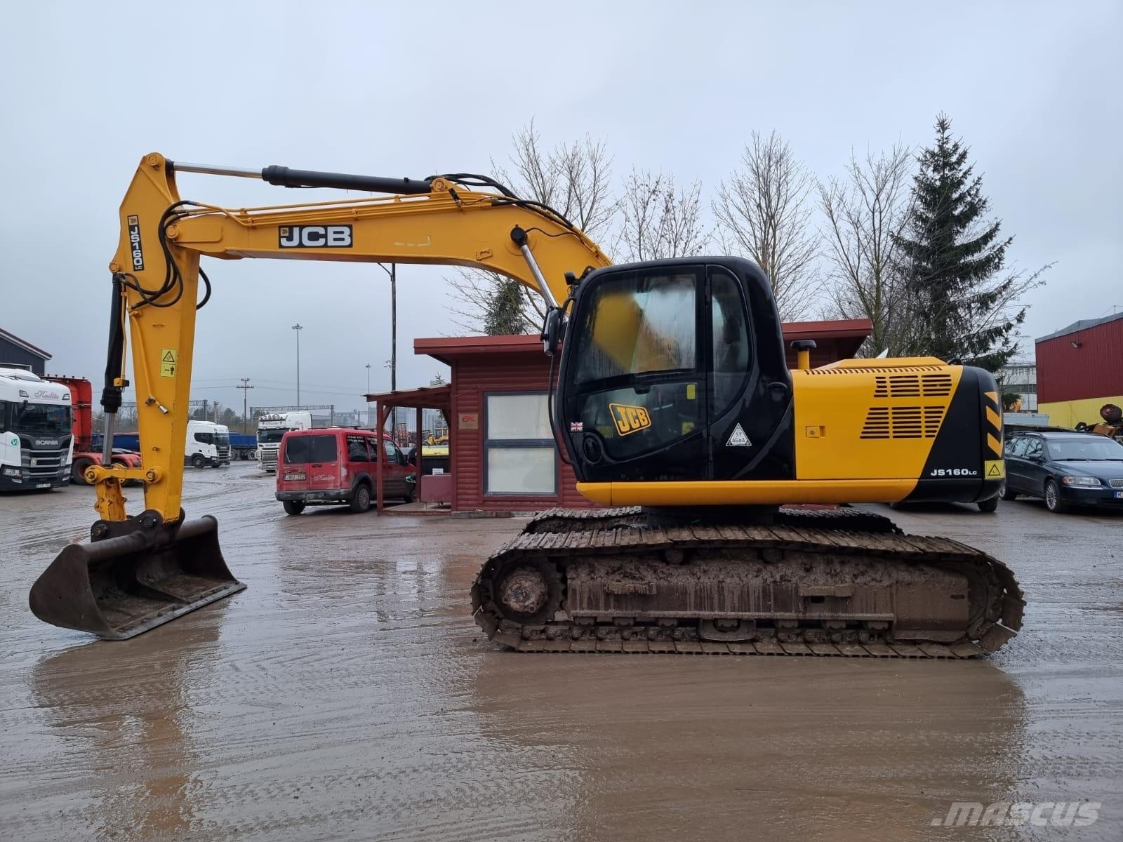 JCB JS 160 LC Pásové rýpadlá