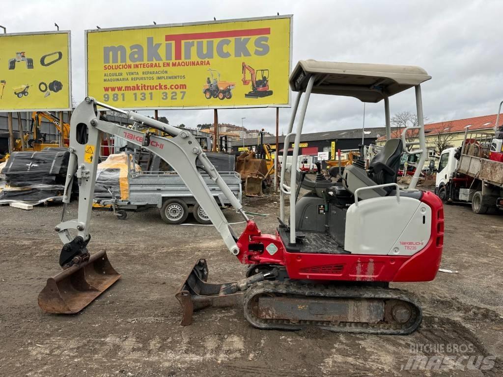 Takeuchi TB 216 Mini rýpadlá < 7t