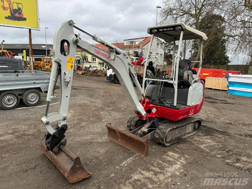 Takeuchi TB 216 Mini rýpadlá < 7t