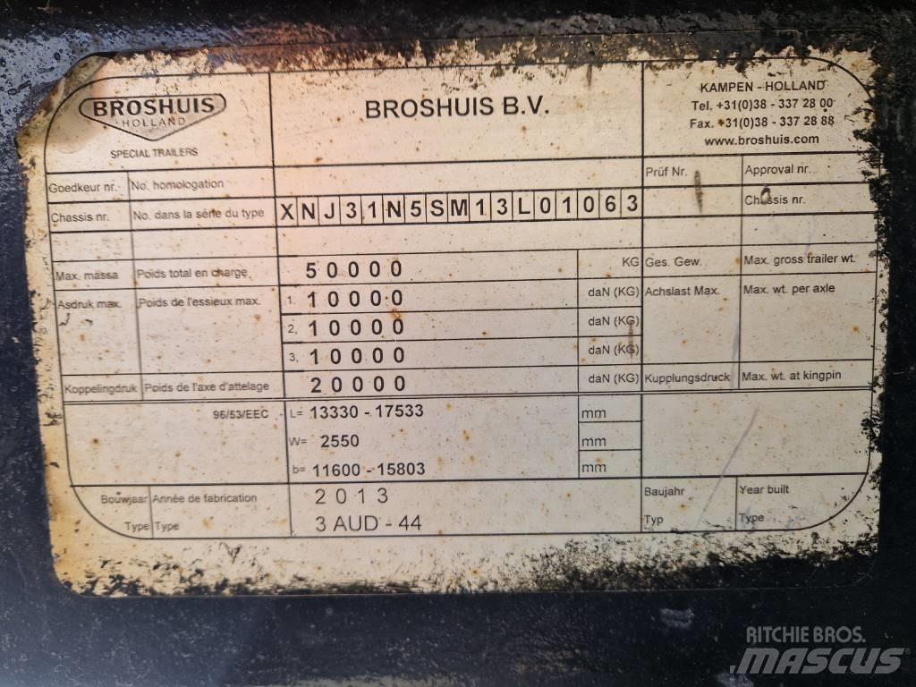 Broshuis Brønntralle Podvalníkové návesy