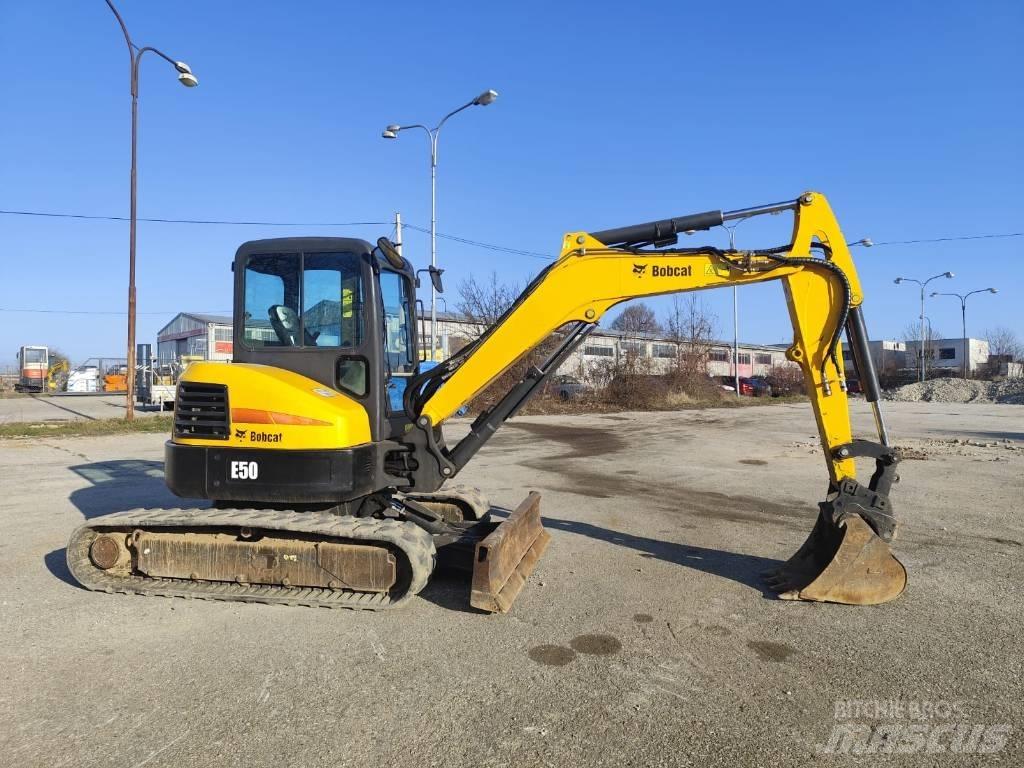 Bobcat E 50 Mini rýpadlá < 7t