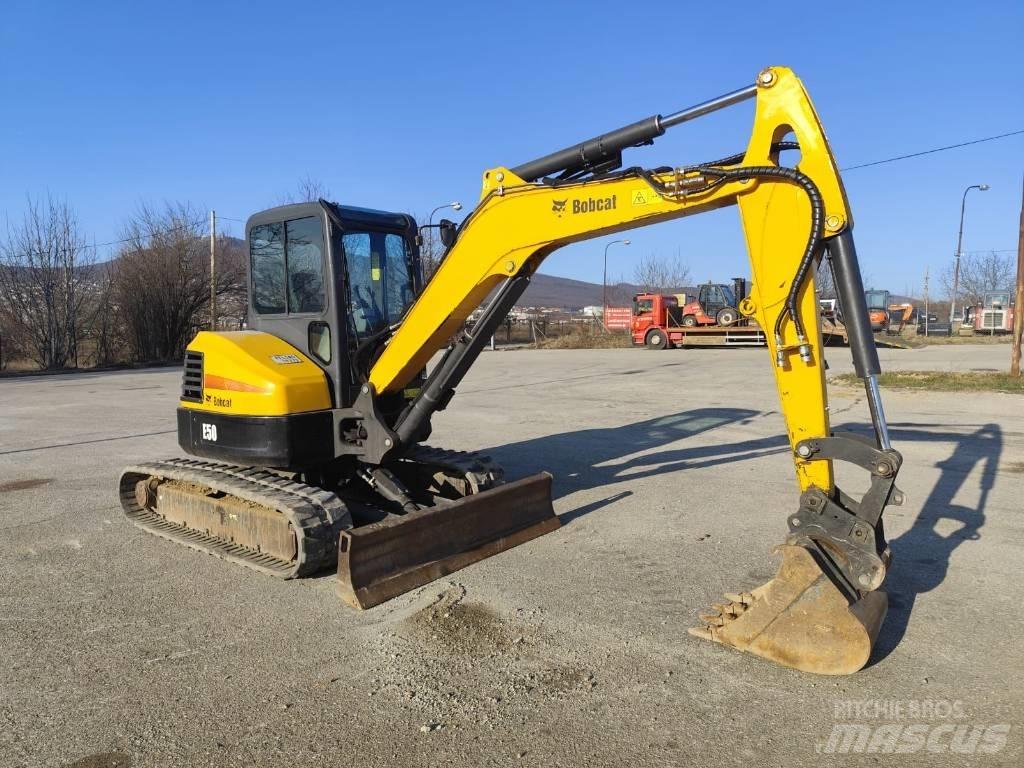 Bobcat E 50 Mini rýpadlá < 7t