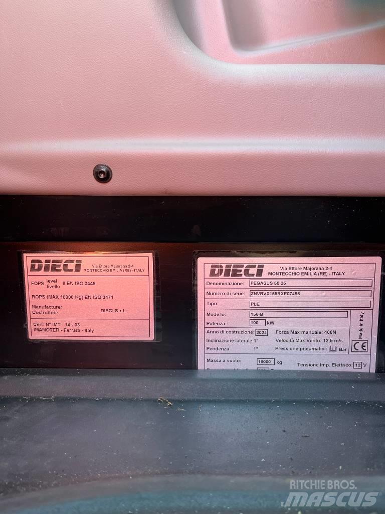 Dieci Pegaus 50.25 Teleskopické manipulátory