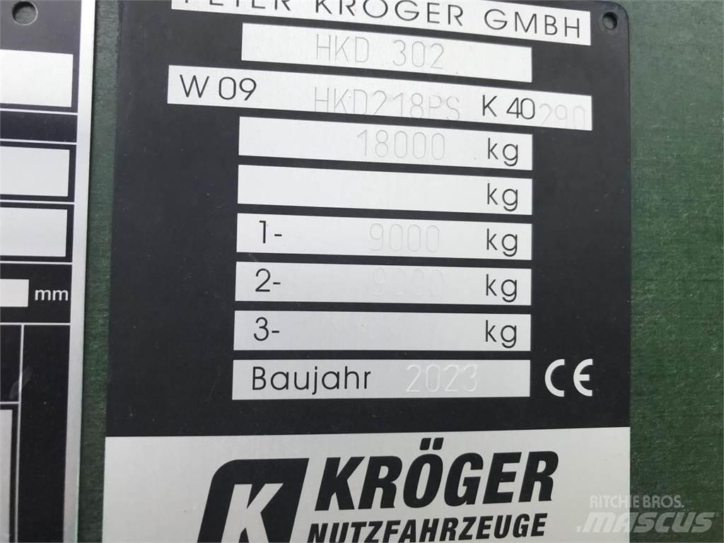 Kröger HKD 302 Vyklápacie prívesy