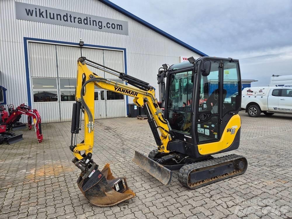 Yanmar SV 18 Mini rýpadlá < 7t