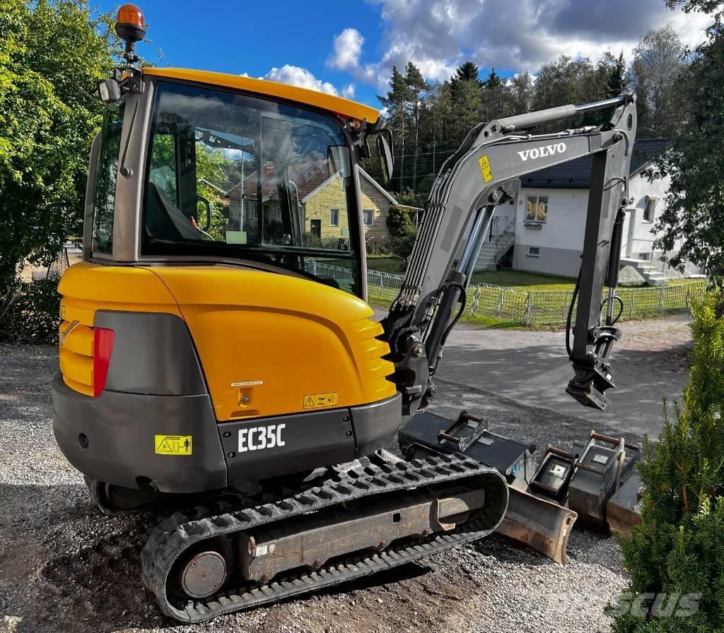 Volvo EC 35 C Mini rýpadlá < 7t