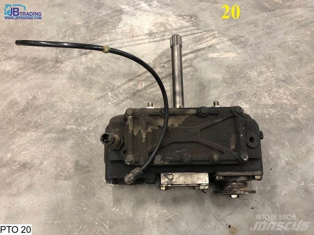 ZF PTO, 16S Nápravy