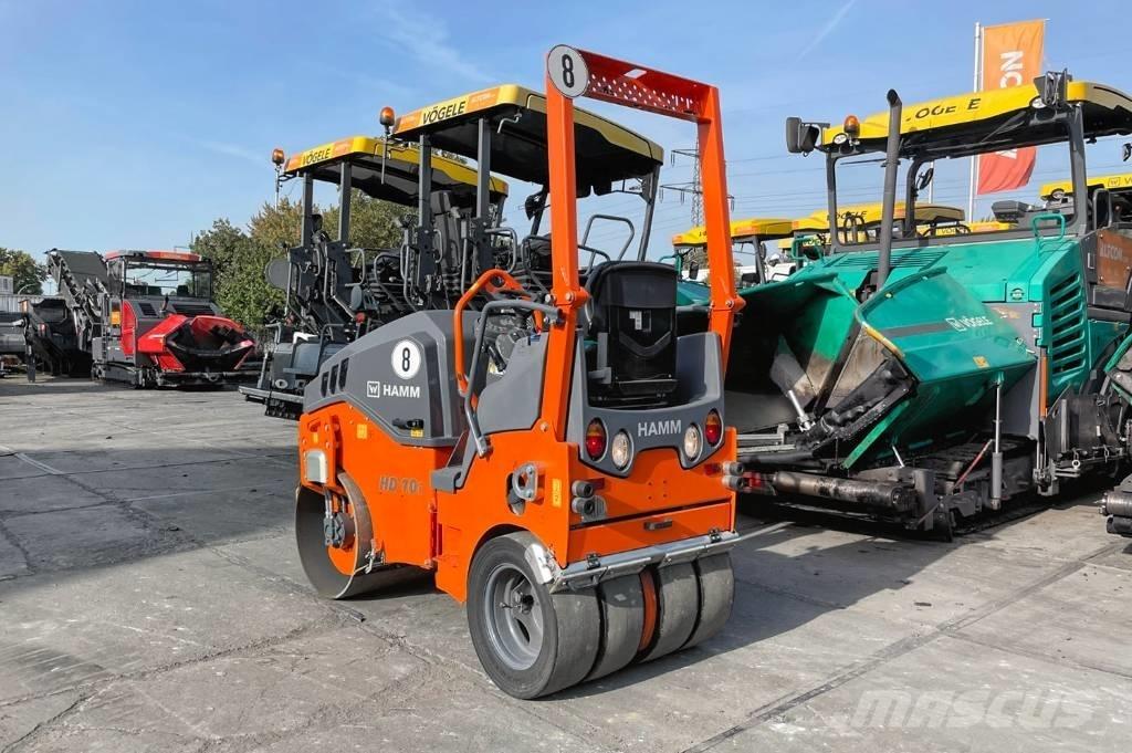 Hamm HD 10 VT Kombinované valce