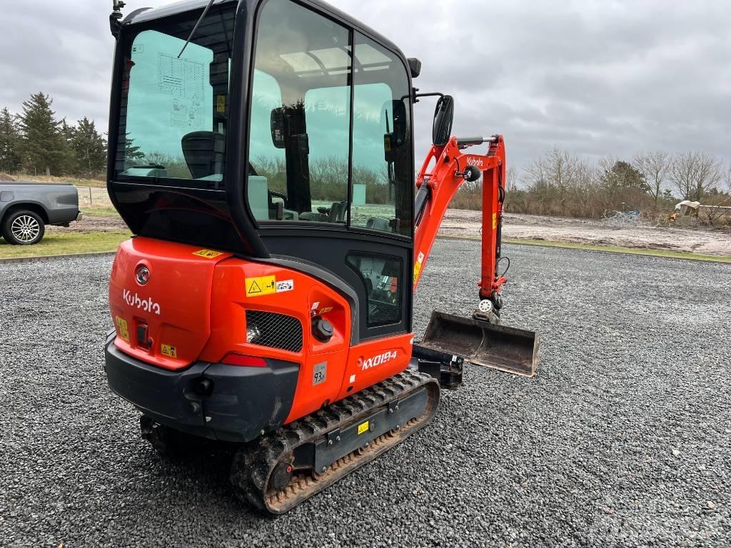 Kubota KX 019-4 Mini rýpadlá < 7t
