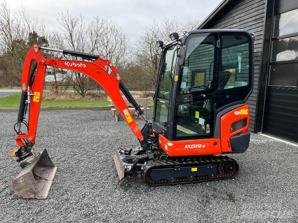 Kubota KX 019-4 Mini rýpadlá < 7t