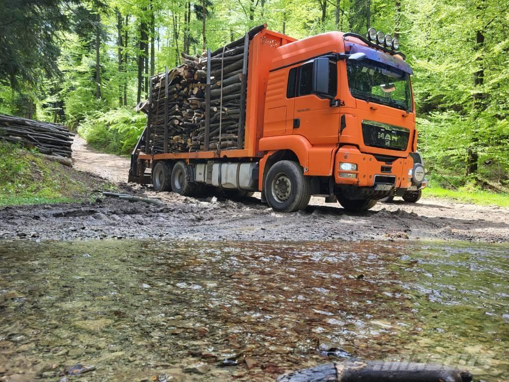 MAN TGS 26.480 Autožeriavy, hydraulické ruky