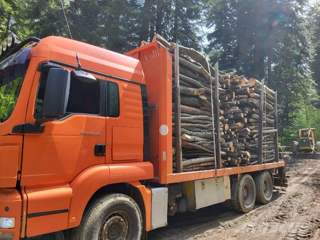 MAN TGS 26.480 Autožeriavy, hydraulické ruky