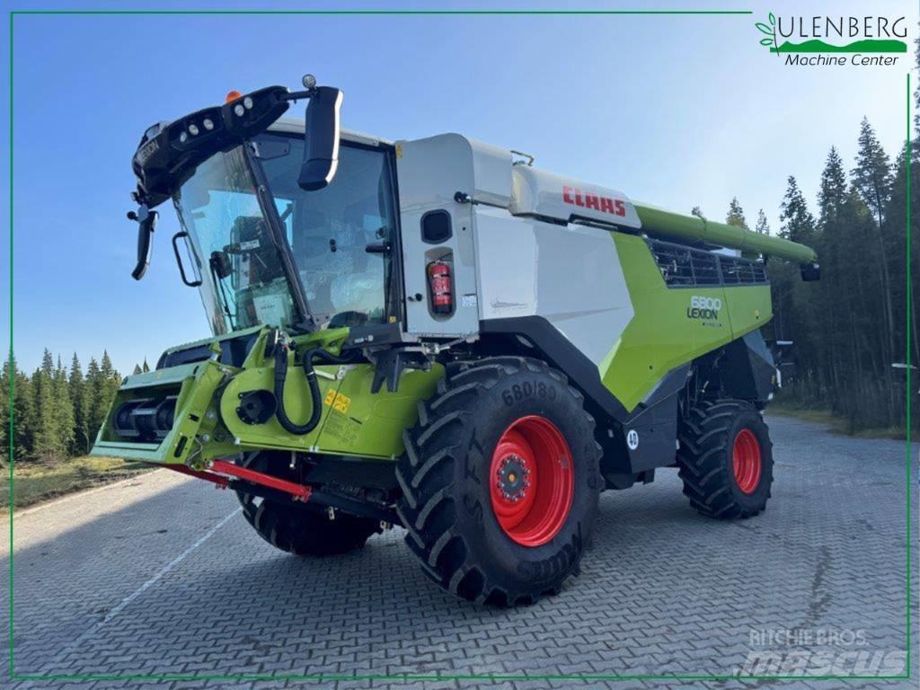 CLAAS Lexion 6800 Kombinované zberacie stroje