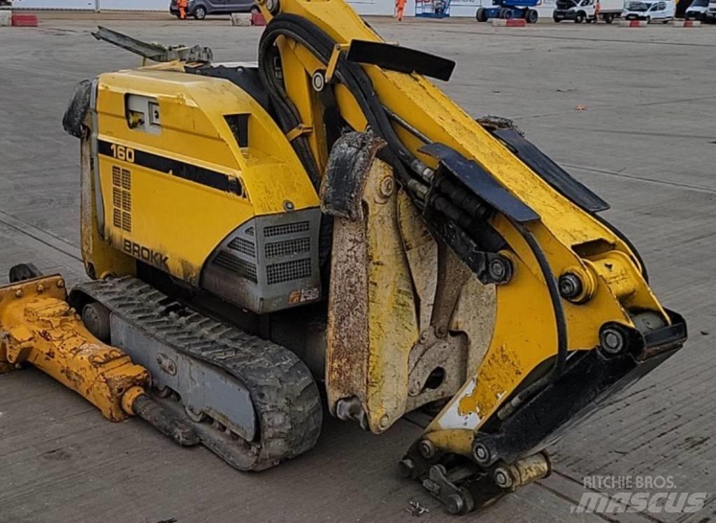 Brokk 160 Demolačné rýpadlá