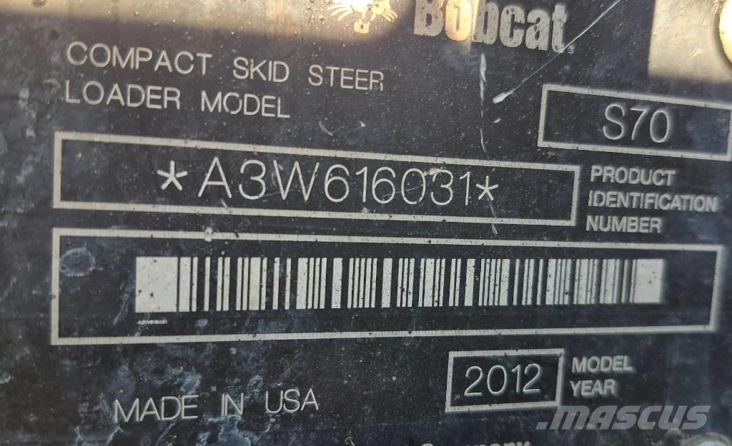 Bobcat S 70 Šmykom riadené nakladače