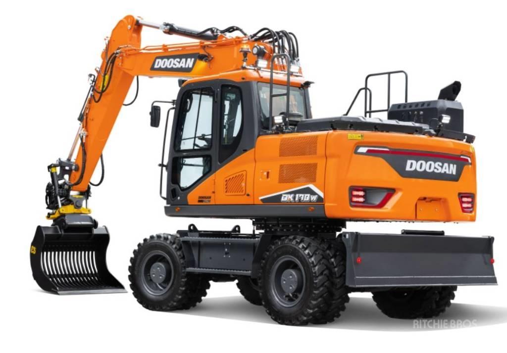 Develon DX170W-7 Kolesové rýpadlá