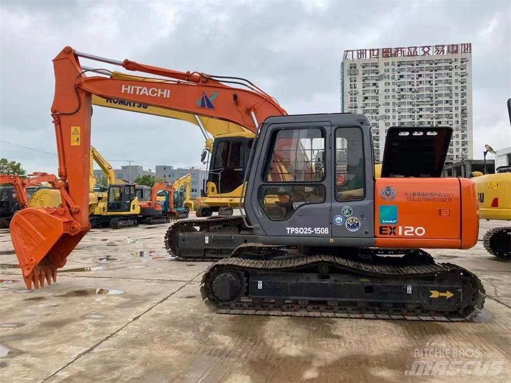 Hitachi EX 1200 Pásové rýpadlá