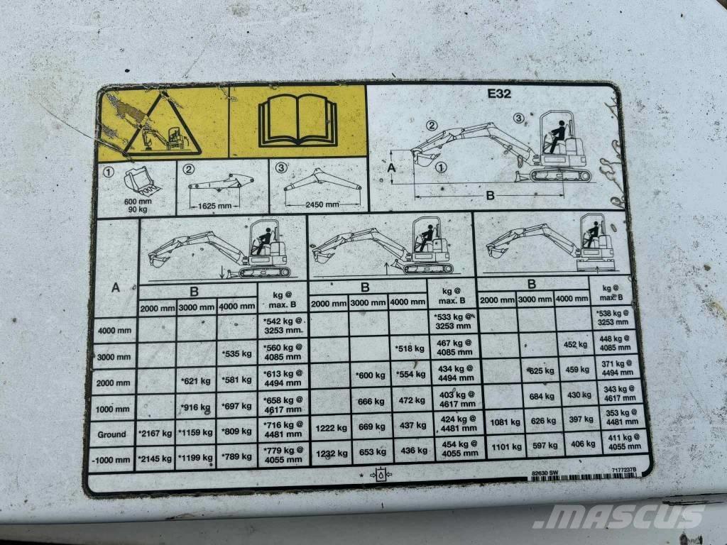 Bobcat E 32 Mini rýpadlá < 7t