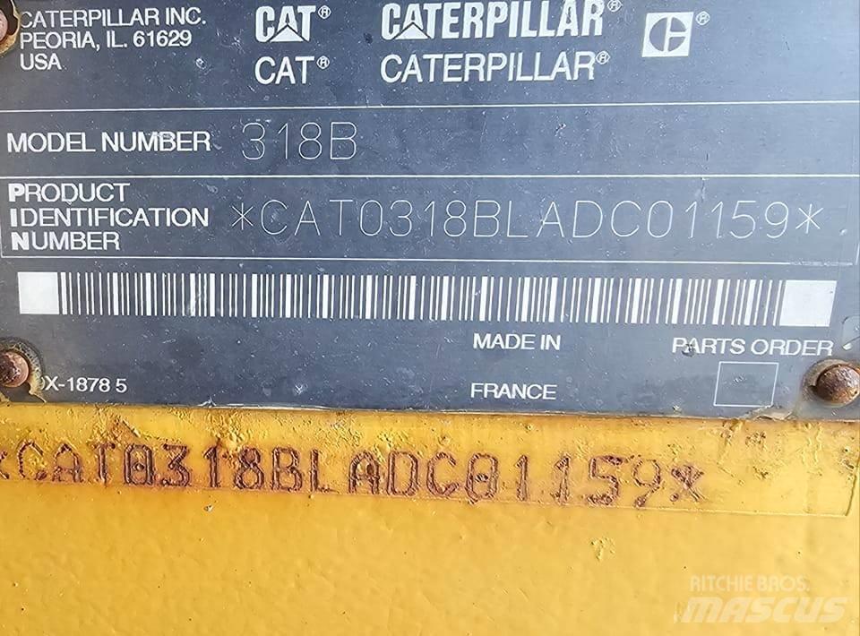 CAT 318 B L Pásové rýpadlá