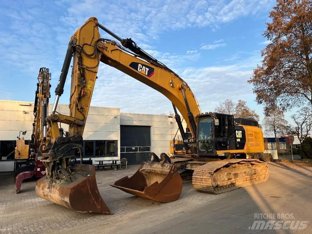 CAT 349E Pásové rýpadlá