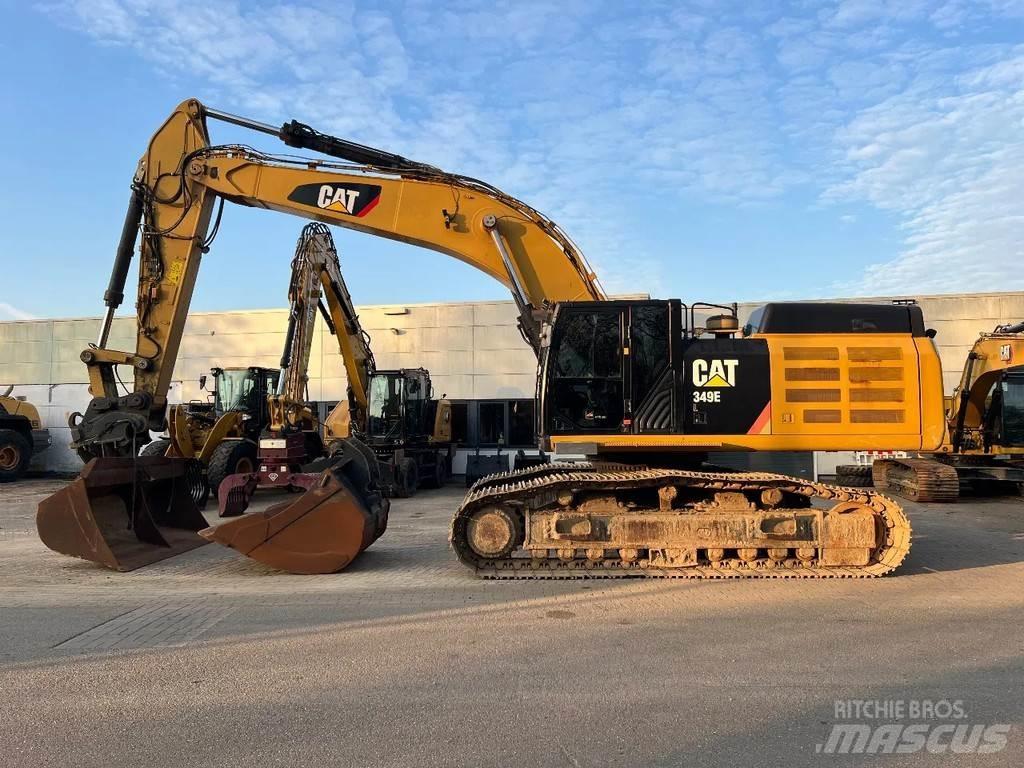 CAT 349E Pásové rýpadlá