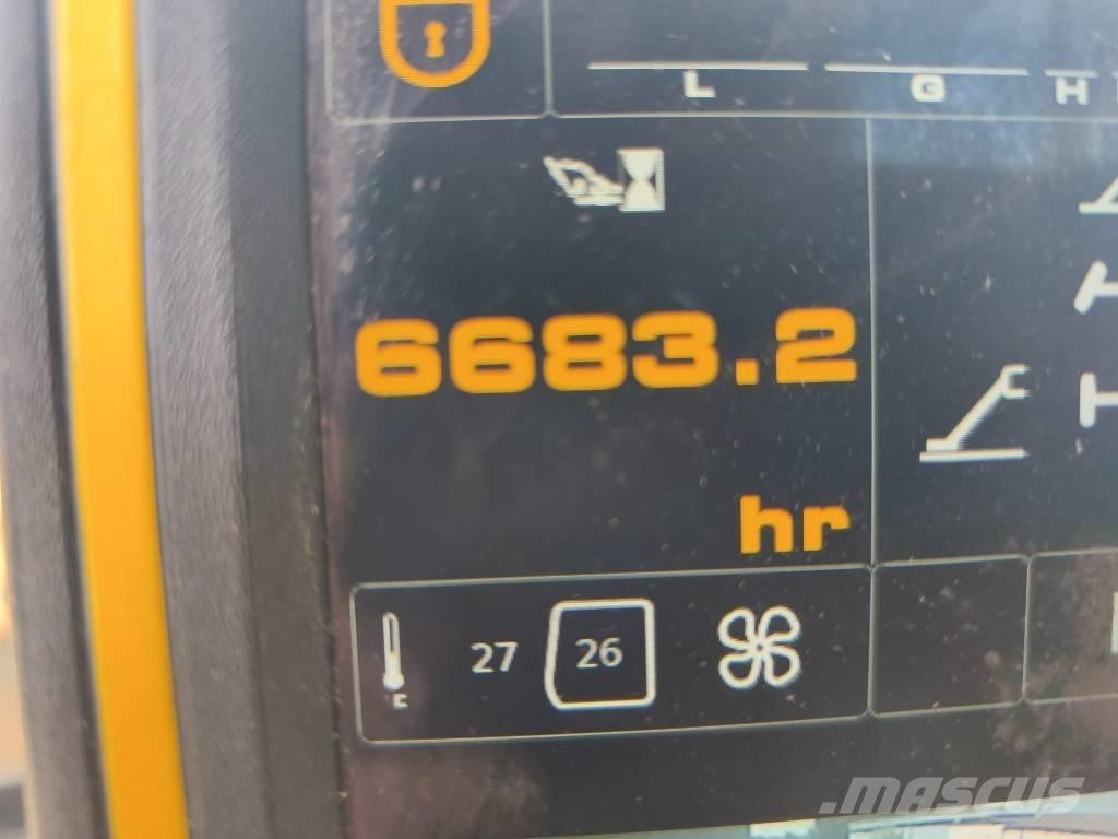 JCB JS 145 W Kolesové rýpadlá
