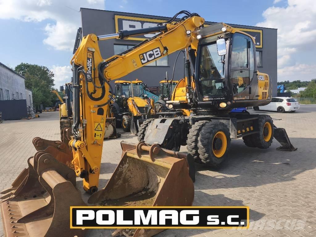 JCB JS 145 W Kolesové rýpadlá