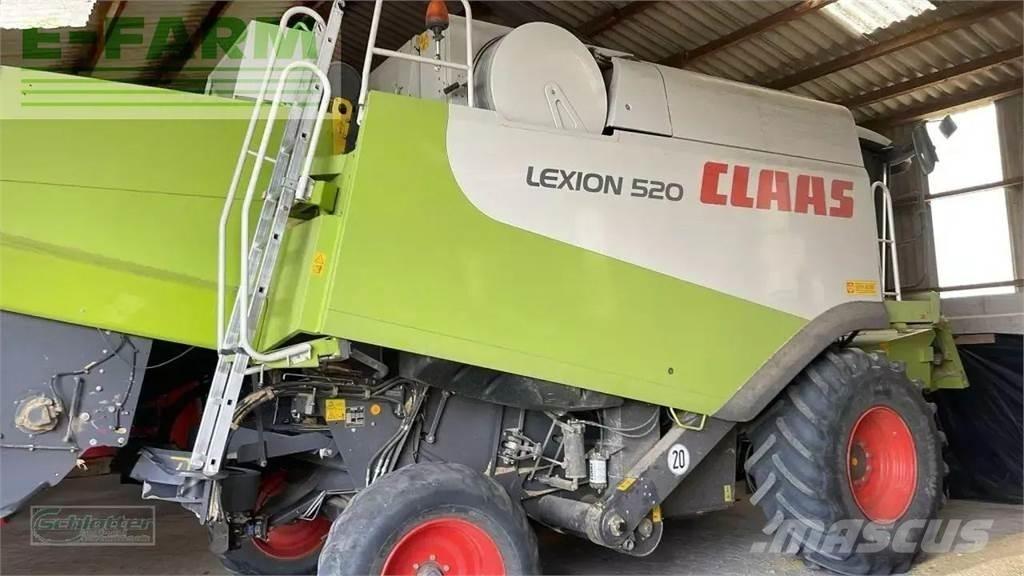CLAAS lexion 520 Kombinované zberacie stroje