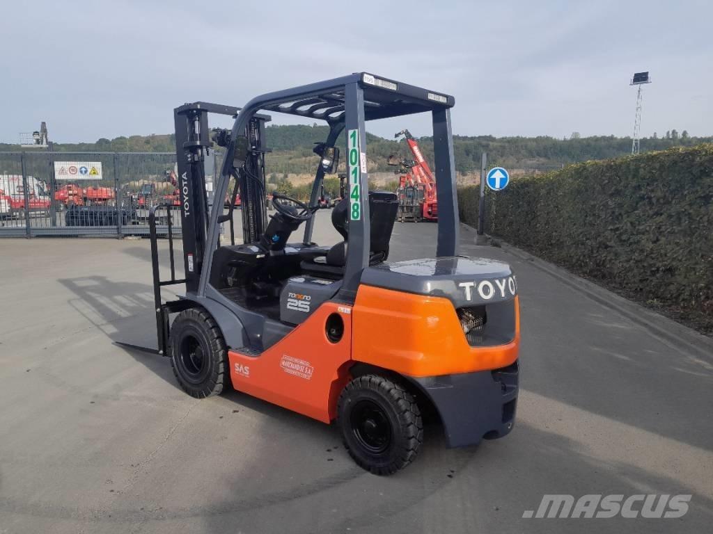 Toyota 52-8 FDF 25 Dieselové vozíky