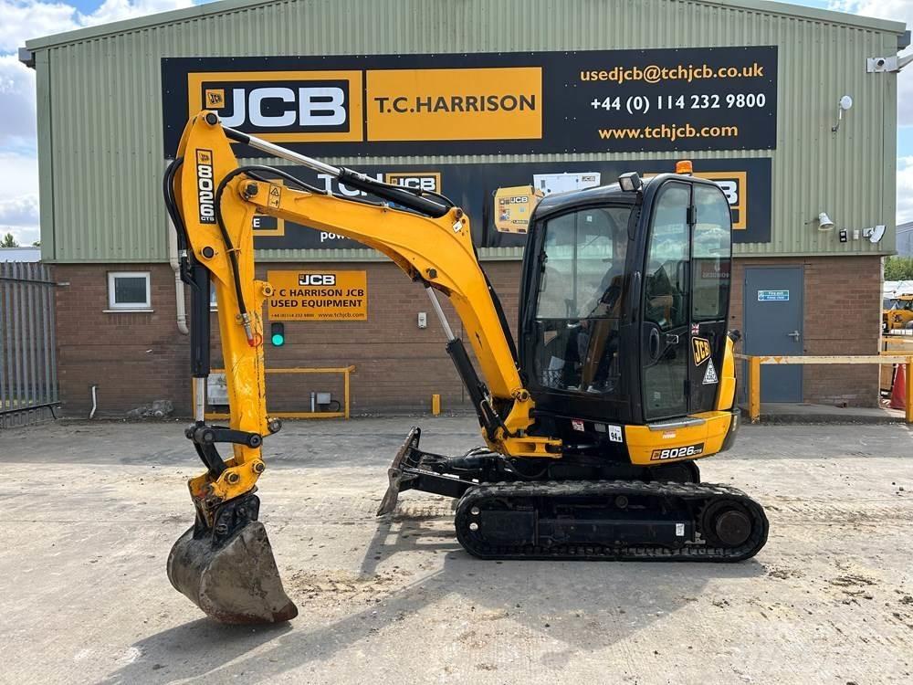 JCB 8026 CTS Mini rýpadlá < 7t