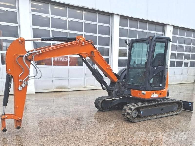 Hitachi ZX 55 U-6 Mini rýpadlá < 7t