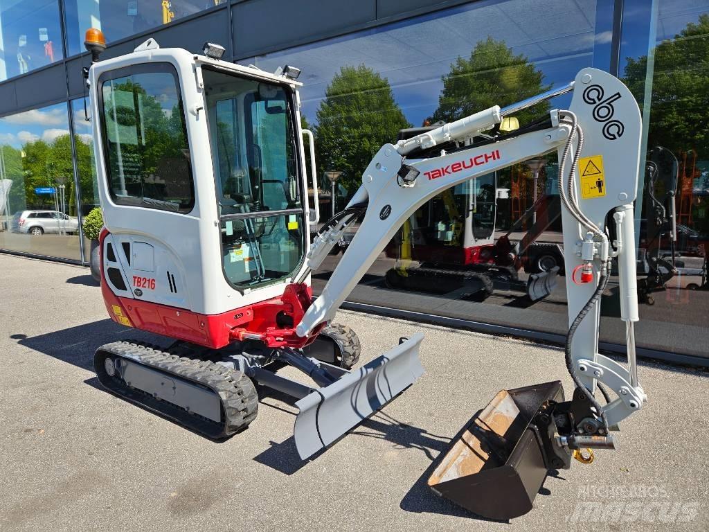 Takeuchi tb216 Mini rýpadlá < 7t